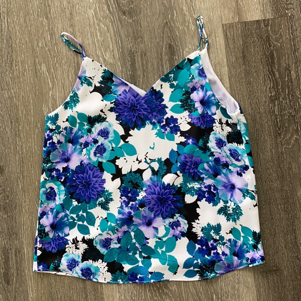 Calvin Klein VNeck Tank Blouse XLarge